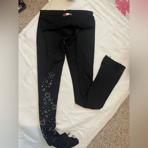 Karisma Sportswear Skating Pants with Swarovski detail. Adult Size Small.